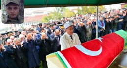 TRABZON ŞEHİDİNİ UĞURLADI