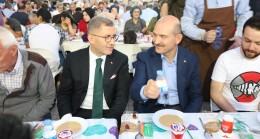 ÜSKÜDAR’LILARIN İFTAR MİSAFİRİ BAKANIMIZ SOYLU İDİ