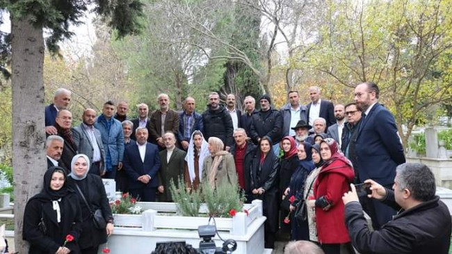 ERKAN OCAKLI MEZARI BAŞINDA ANILDI