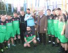 Dorukkiriş Derneği’nin Düzenlediği Futbol Turnuvasının Kupa Törenine Hilmi Türkmen ve Hami Mandıralı’da katıldı