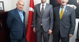BAŞKAN ÖMER’DEN KAYMAKAM’A ZİYARET