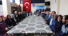 KESKİN VE KARADAĞ SAYVANÇATAK DERNEĞİNİ ZİYARET ETTİLER