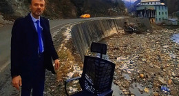 Ağasar Deresi Karayolu’nda Koruma Demiri Neden Yok?