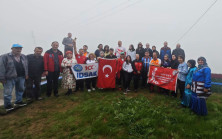 Doğa Severlerin Sis Dağı Yürüyüşü..