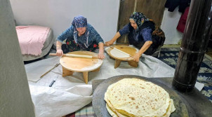 Şalpazarı’nda Kışın Bereketi Sofralara Yansıyor..