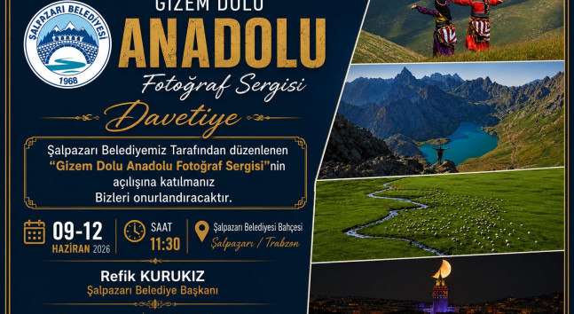 GİZEM DOLU ANADOLU FOTOĞRAF SERGİSİ ŞALPAZARI’NDA