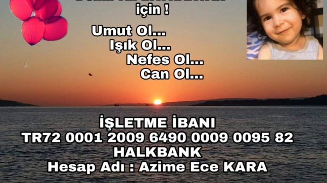 DEMİR ALİ İÇİN UMUT OL..IŞIK OL..CAN OL..NEFES OL..!