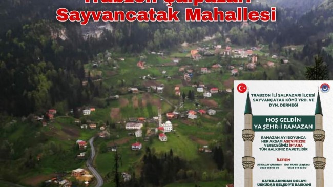 SAYVANCATAK’DA AŞ EVİ