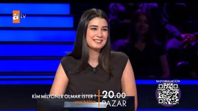 Ceyda Bektaş “Kim Milyoner Olmak İster”de Şalpazarı’nı Başarıyla Temsil Etti
