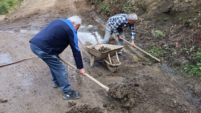 Şalpazarı’nda Devlet–Vatandaş El Ele ..!