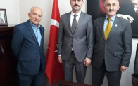 BAŞKAN ÖMER’DEN KAYMAKAM’A ZİYARET