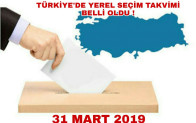 YEREL SEÇİM TAKVİMİ BELLİ OLDU !