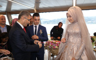 RABİANUR İLE SİNAN’IN YÜZÜKLERİNİ TÜRKMEN TAKTI