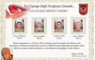 VATAN SİZE MİNNETTARDIR