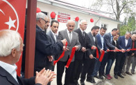 GEYİKLİ’DE YAPILAN SOSYAL HİZMET BİNASININ AÇILIŞI GERÇEKLEŞTİ
