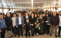 GEYİKLİ HALKI BOĞAZDA HORON OYNADI !