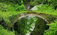 Şalpazarı’nda Kaderine Terk Edilmiş Taş Kemer Köprü